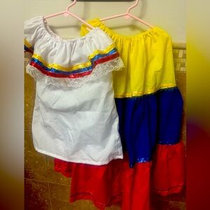 Girls Hispanic Heritage Costume